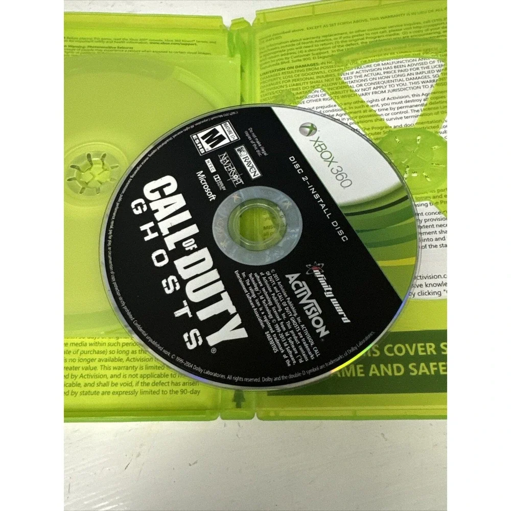 Call of Duty 4: Modern Warfare -- Platinum Hits (Microsoft Xbox 360, 2010) Ghost